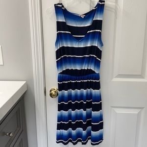 Blue beach dress